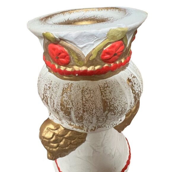 Homco Vintage Child Angel Candlesticks - Picture 6 of 15